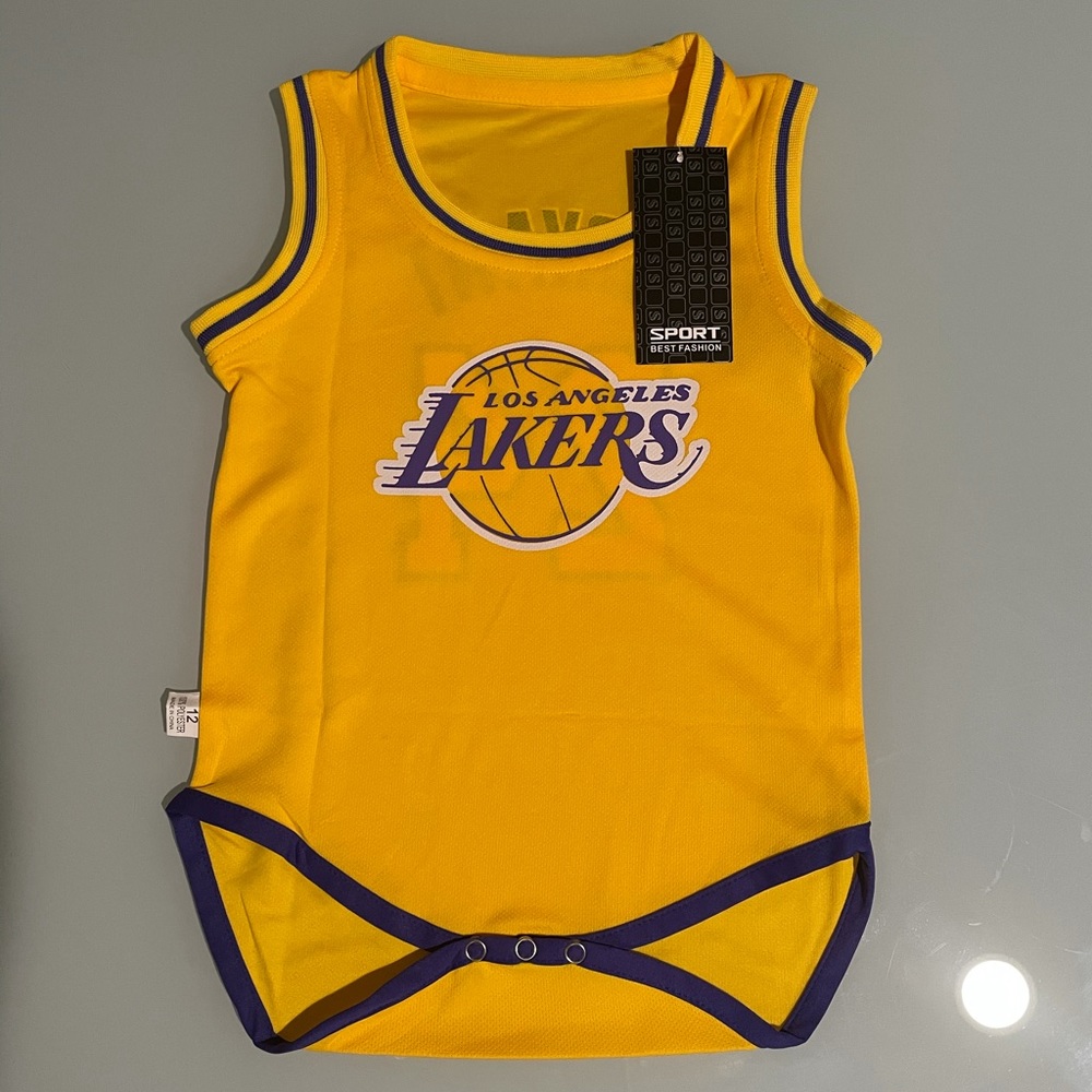 Los Angeles Lakers Kobe Bryant baby onesie